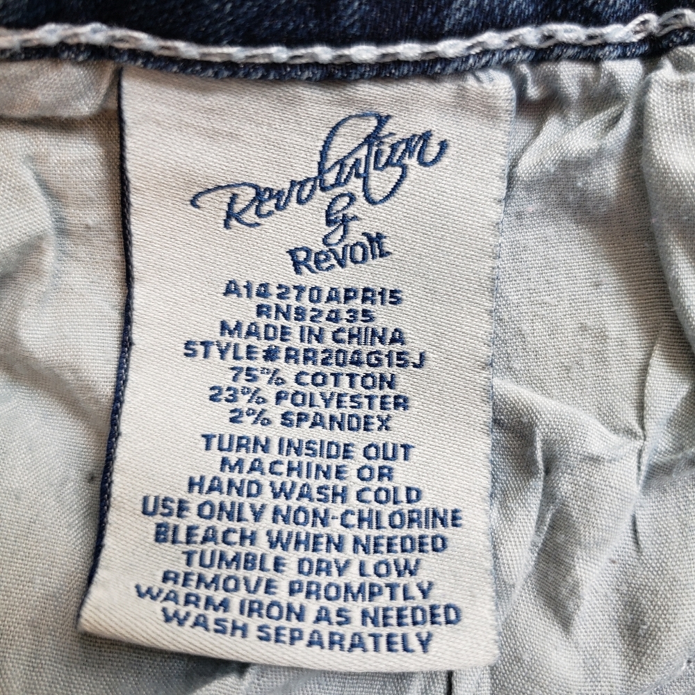 Revolution by Revolt Skinny Jeans Sz 14 Girls - Picture 9 of 9
